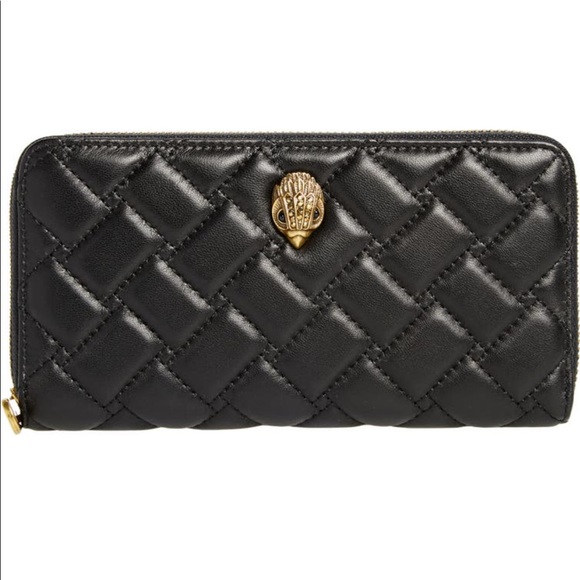 Kurt Geiger London Eagle Leather Zip Around Wallet 7 ½"W x 4'H x 1"D.New limited - Picture 2 of 7
